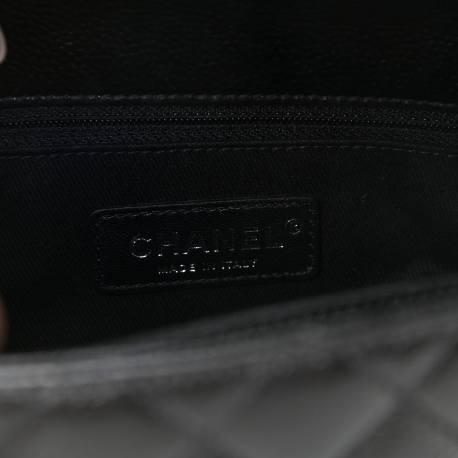 Chanel Caviar Quilted Mini Coco Handle Flap So Black 6 of 11