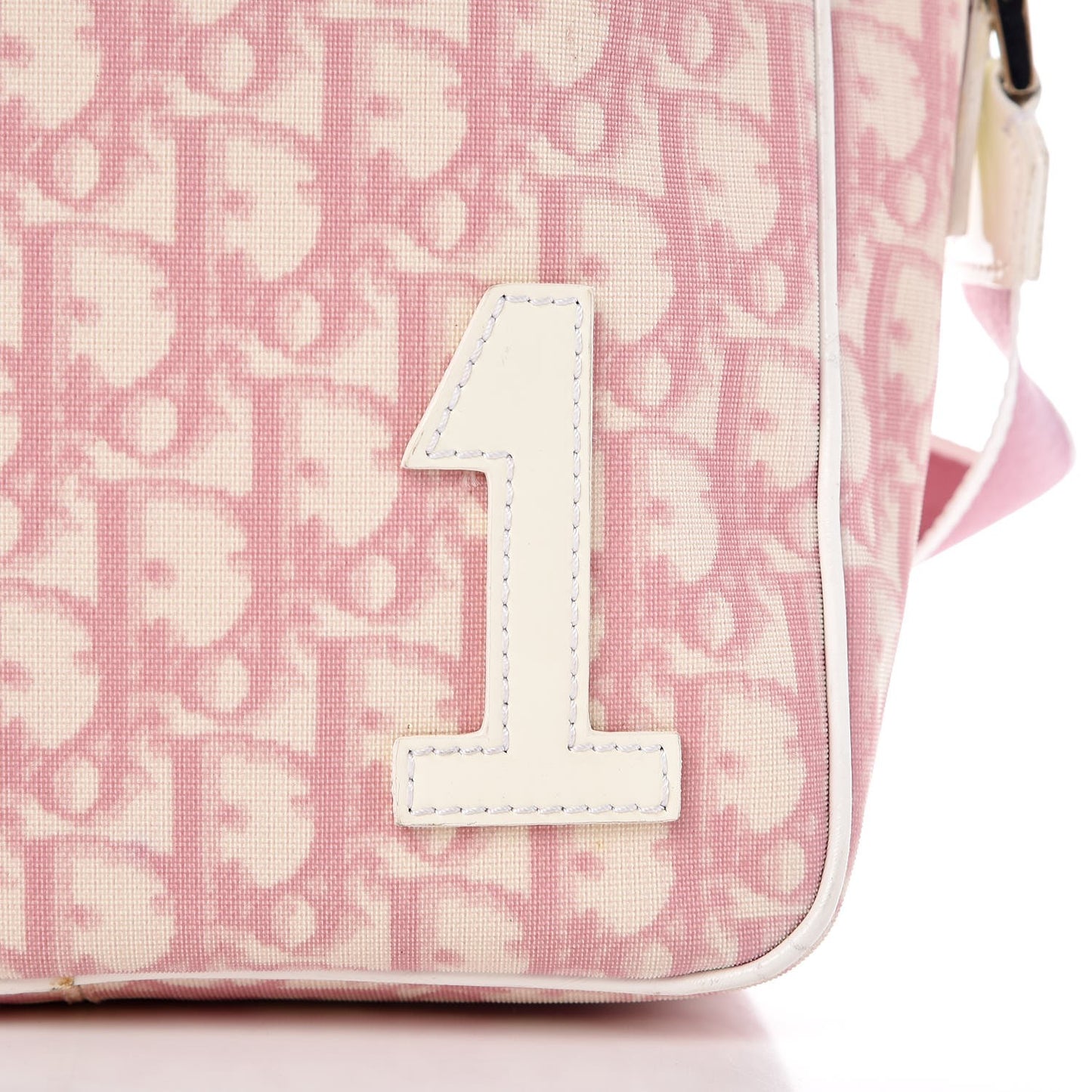 Monogram Girly Messenger Bag Pink