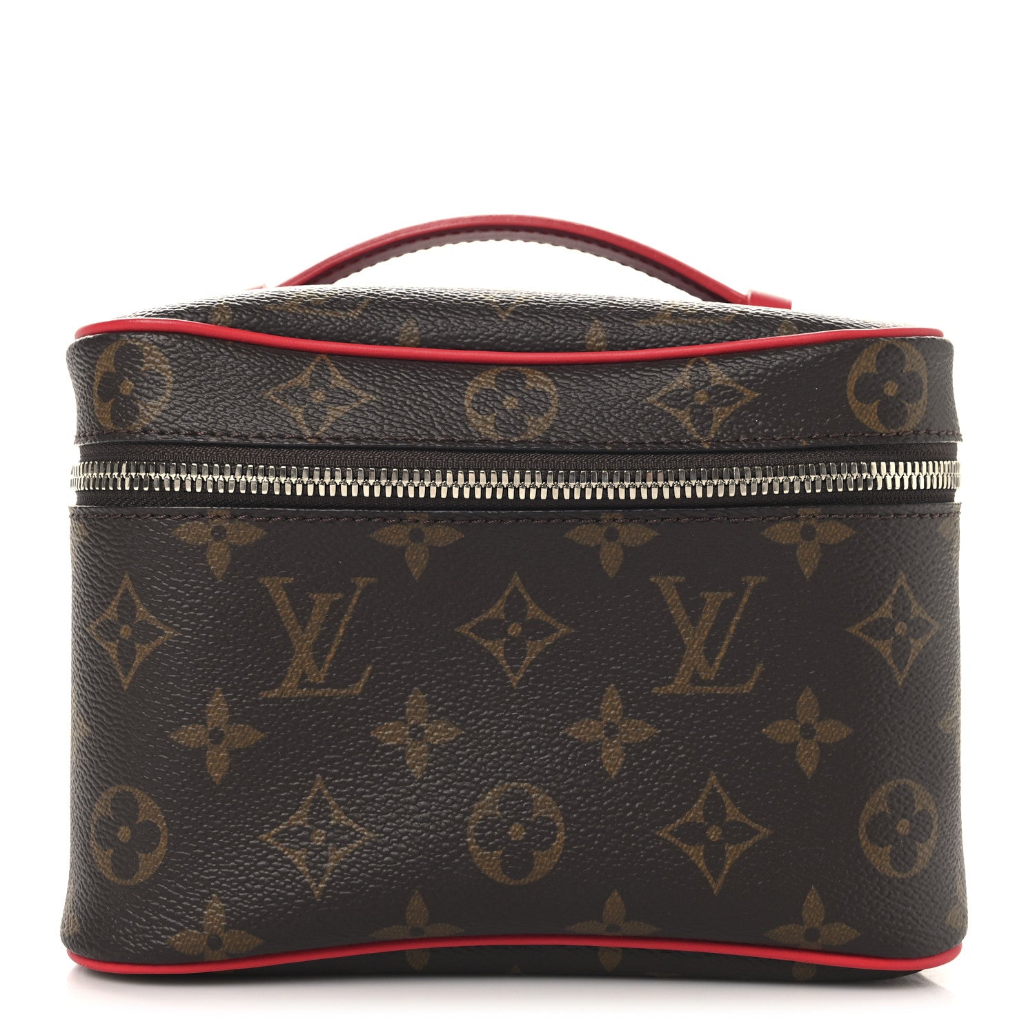 Louis Vuitton Monogram Macassar Nice Mini Rouge 1 of 7