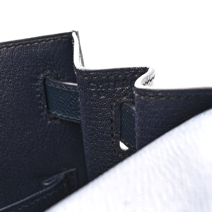 Hermes Epsom Kelly Sellier 28 Bleu Indigo 7 of 11