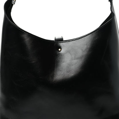 Chloe Shiny Calfskin Small Marcie Hobo Bag Black 8 of 10
