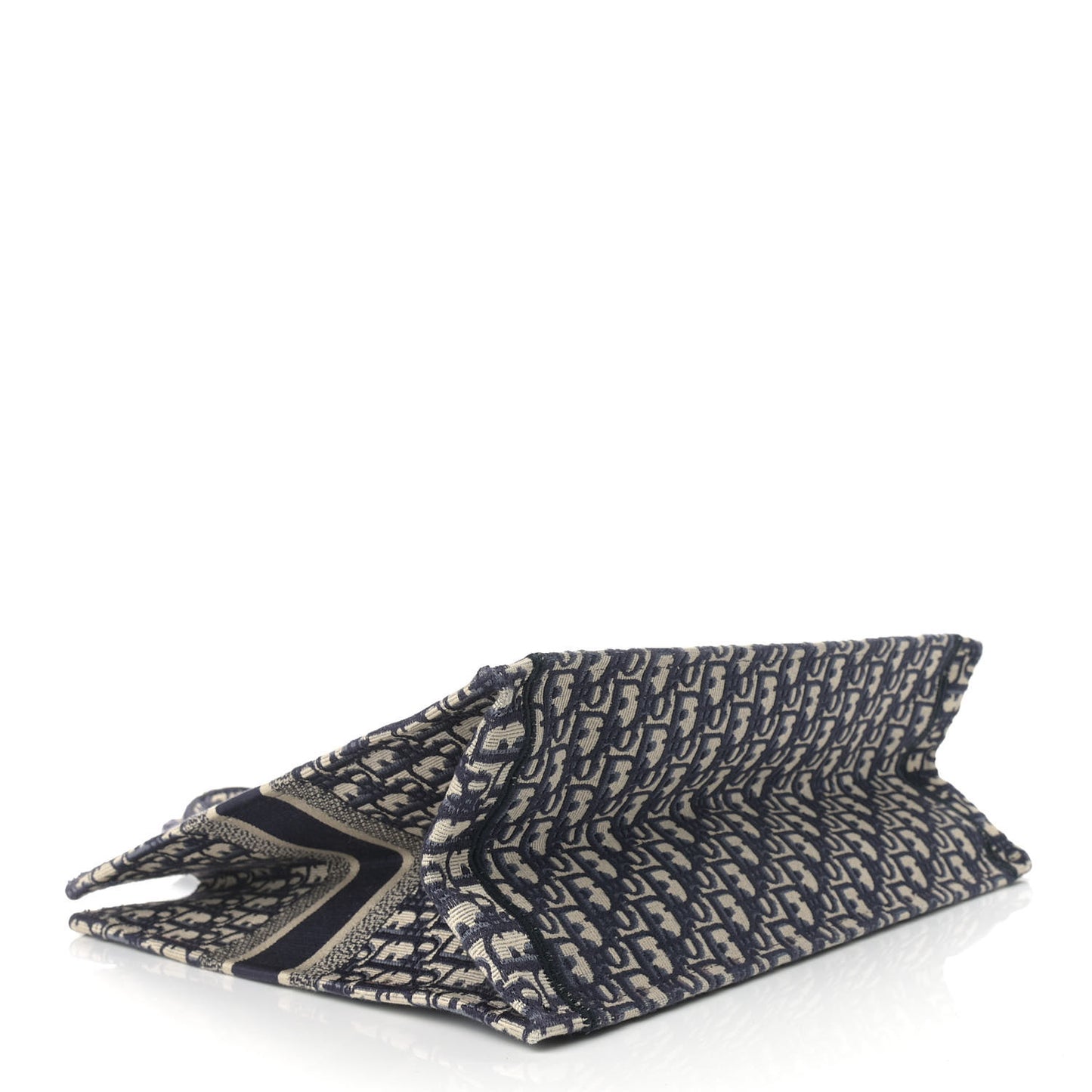 Oblique Large Book Tote Blue Multicolor