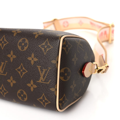 Louis Vuitton Monogram Speedy Bandouliere 20 Pink Orange 9 of 10