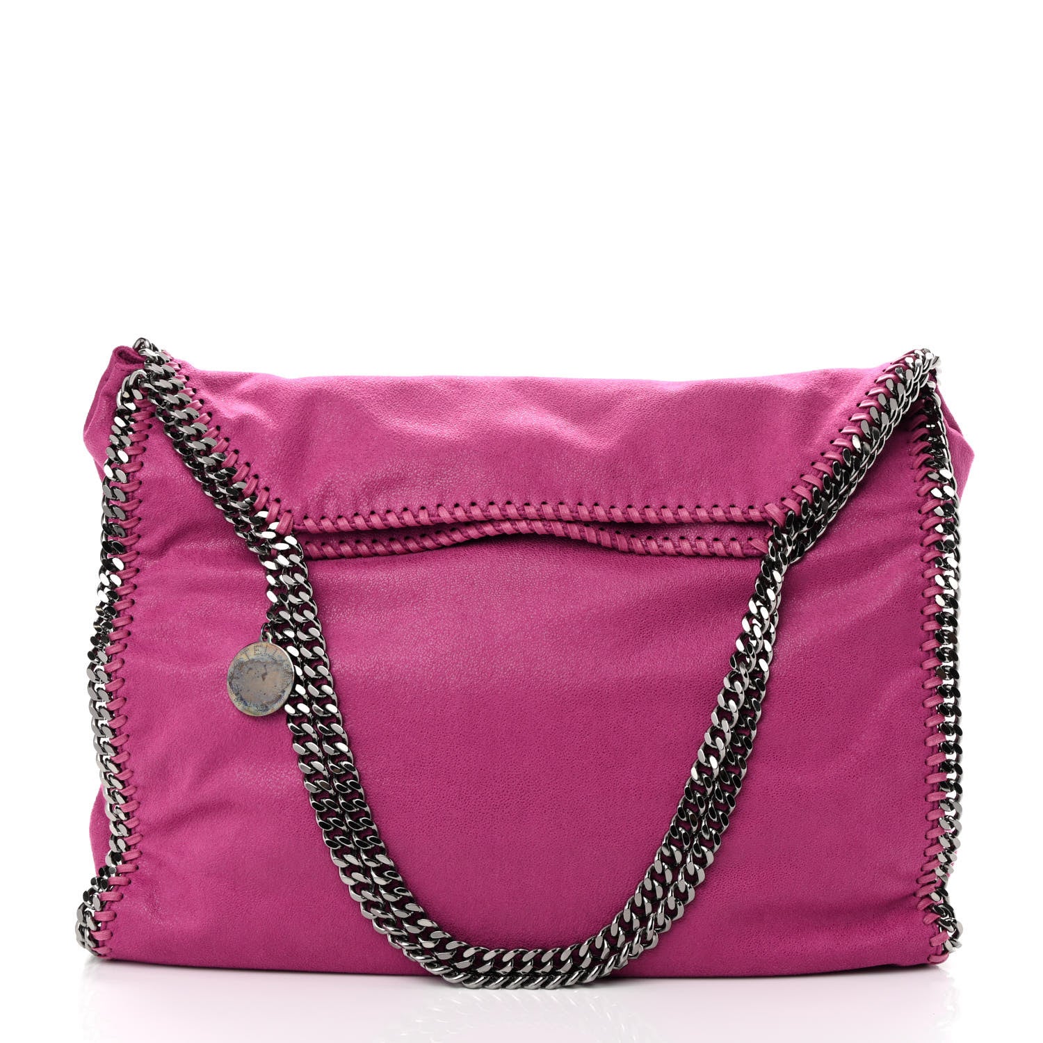Stella McCartney Shaggy Deer Falabella Tote Hot Pink 3 of 13