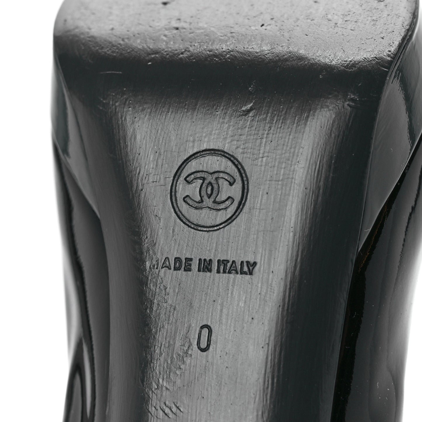 Patent Cap Toe CC Pumps 40 Black Grey