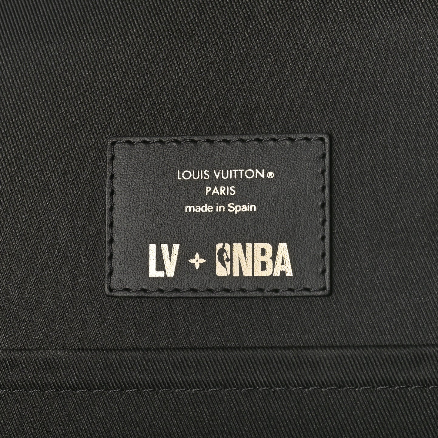 LOUIS VUITTON X NBA Grained Calfskin Monogram Basketball Backpack Black