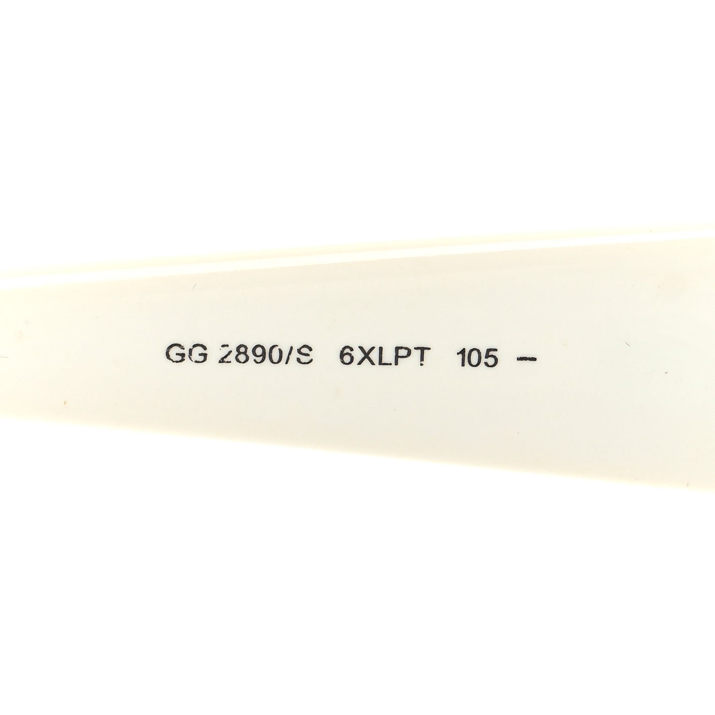 Acetate GG Sunglasses GG 2890/S White