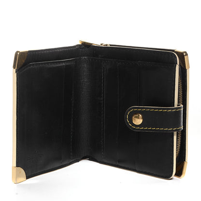 Louis Vuitton Suhali Compact Zipped Wallet Black 5 of 8