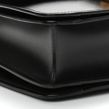 Celine Box Calfskin Small Classic Box Flap Bag Black 9 of 10
