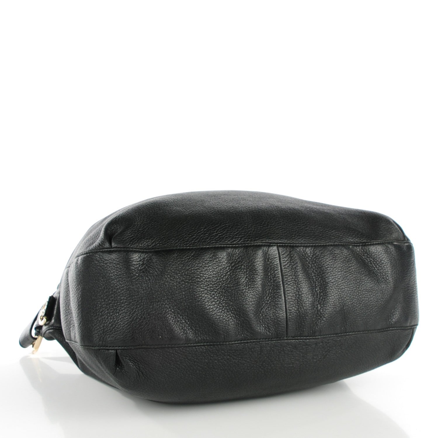 Gucci Leather Medium G Wave Shoulder Bag Black 4 of 7