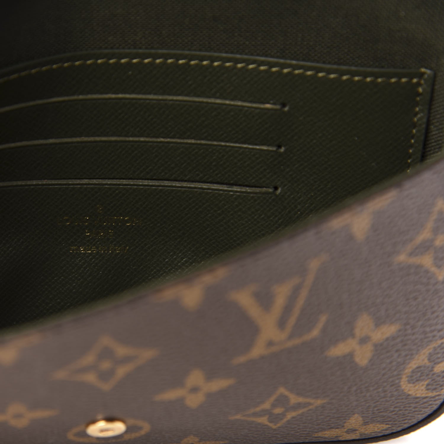 Louis Vuitton Monogram Felicie Strap & Go Kaki 6 of 10