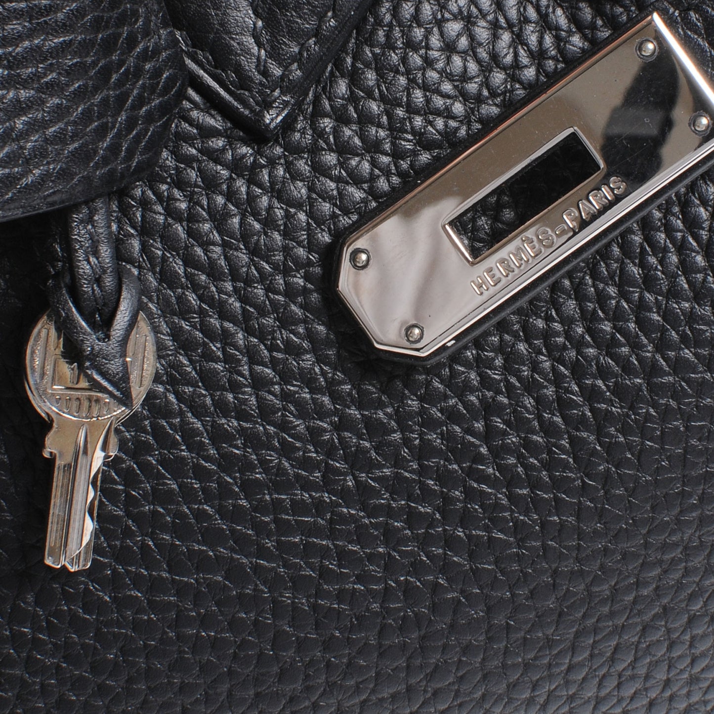 Taurillon Clemence Birkin 35 Black