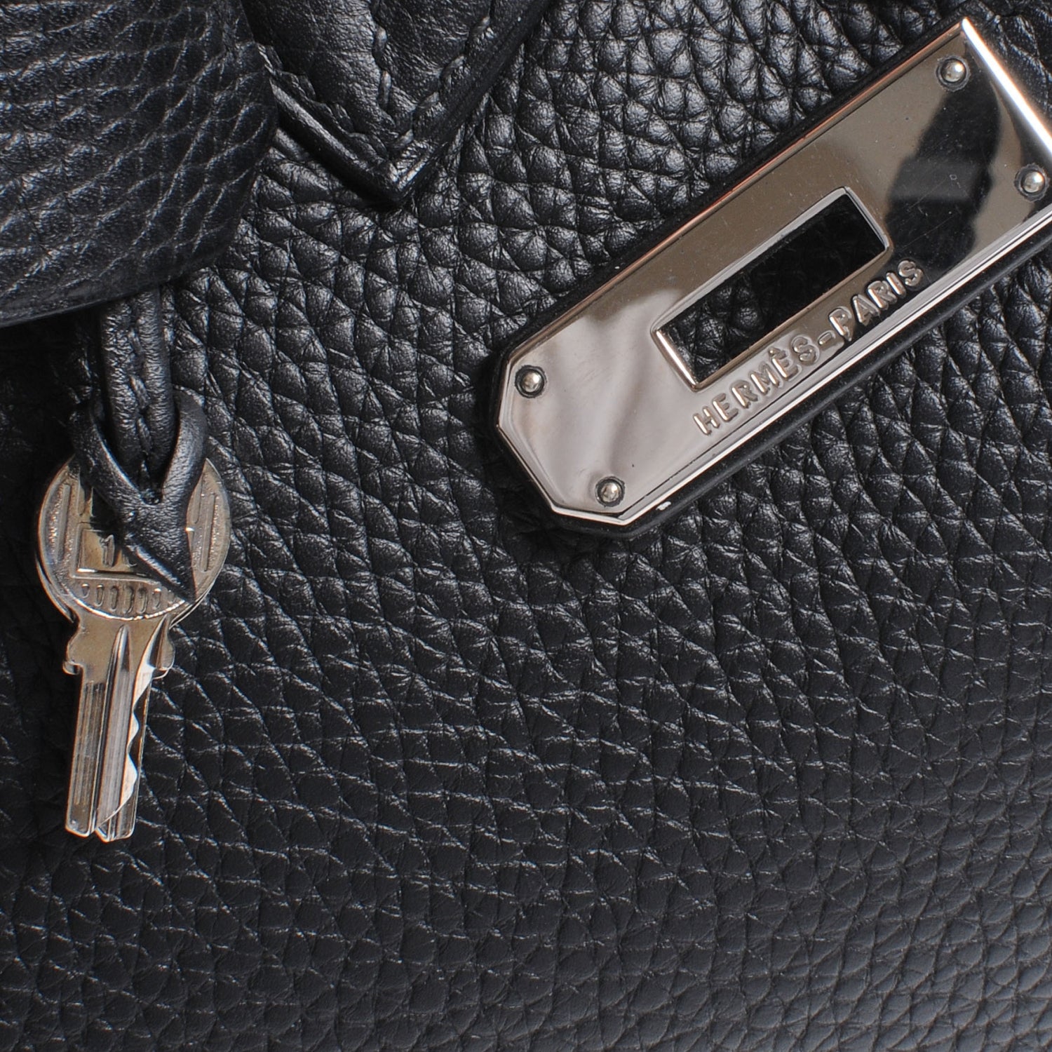 Hermes Taurillon Clemence Birkin 35 Black 8 of 10