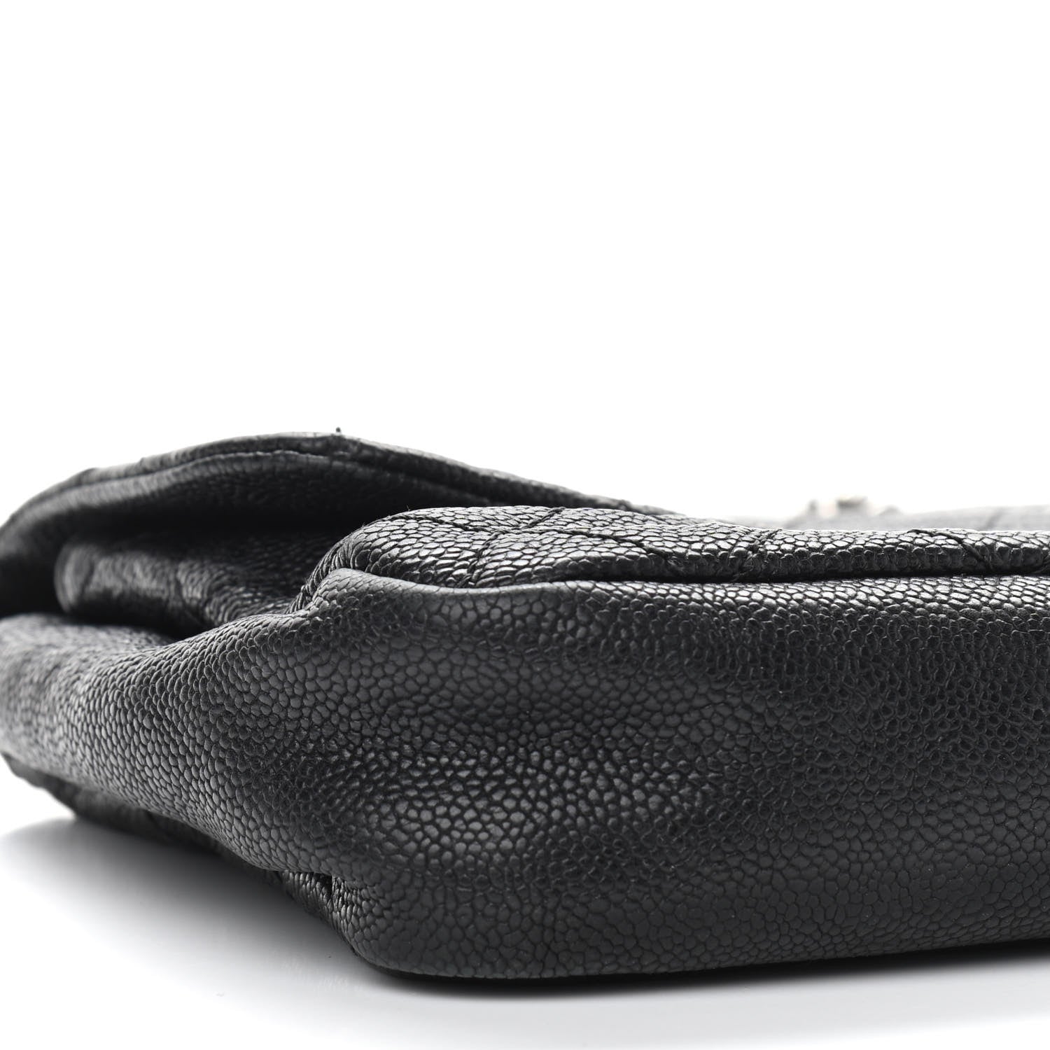 Chanel Caviar Quilted Medium Simply CC Flap Black 9 of 10