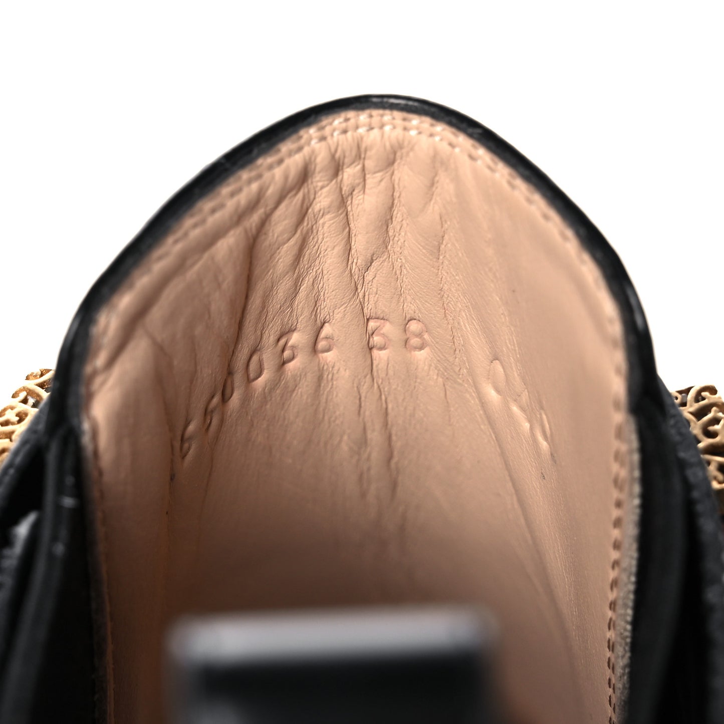 Calfskin Crystal GG Trip Chelsea Ankle Boots 38 Black