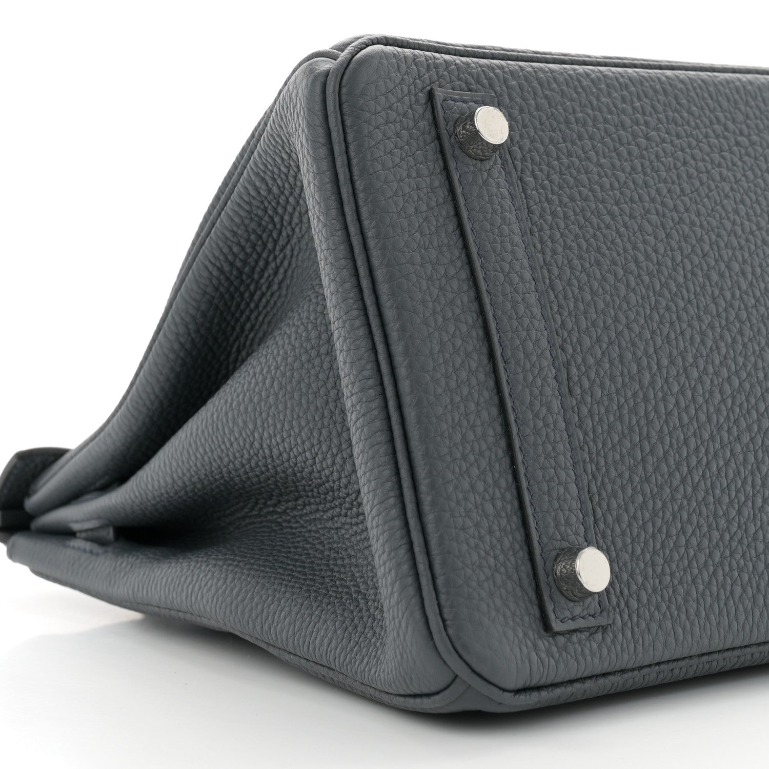 Hermes Togo Birkin 30 Gris Misty 9 of 11