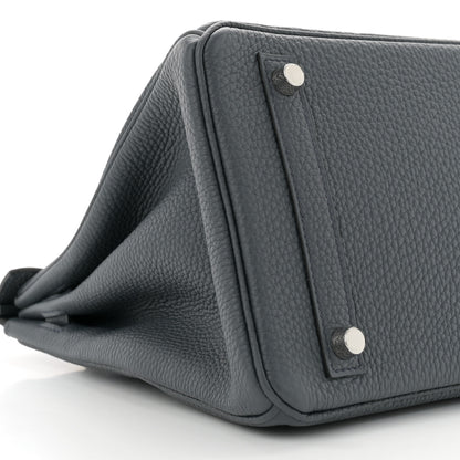 Hermes Togo Birkin 30 Gris Misty 9 of 11