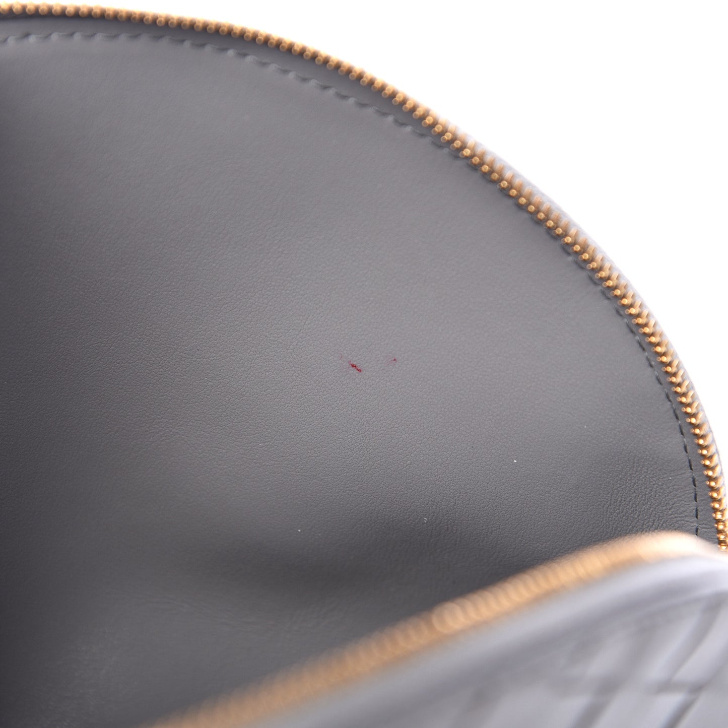 Nappa Intrecciato Cosmetic Case Concrete