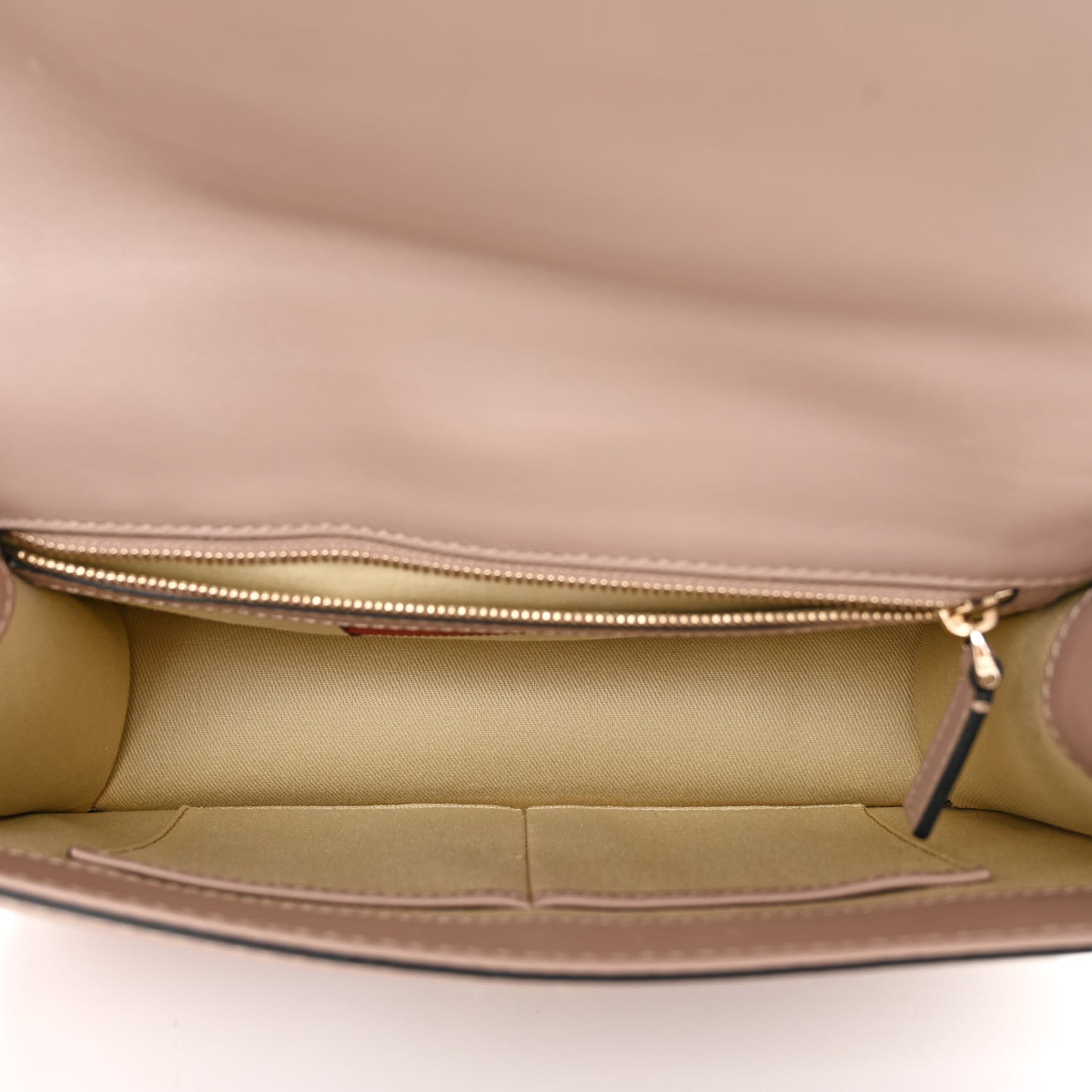 Vitello Medium Glam Lock Rockstud Flap Poudre