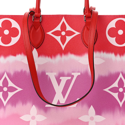 Louis Vuitton Monogram Escale Onthego GM Rouge 8 of 11