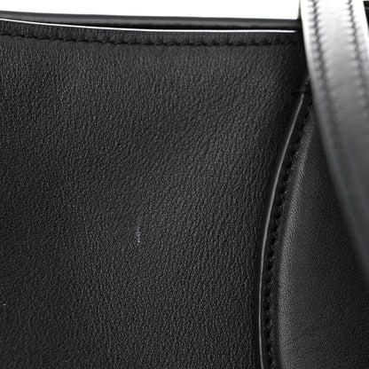 Salvatore Ferragamo Calfskin Studio Tote Black 13 of 14
