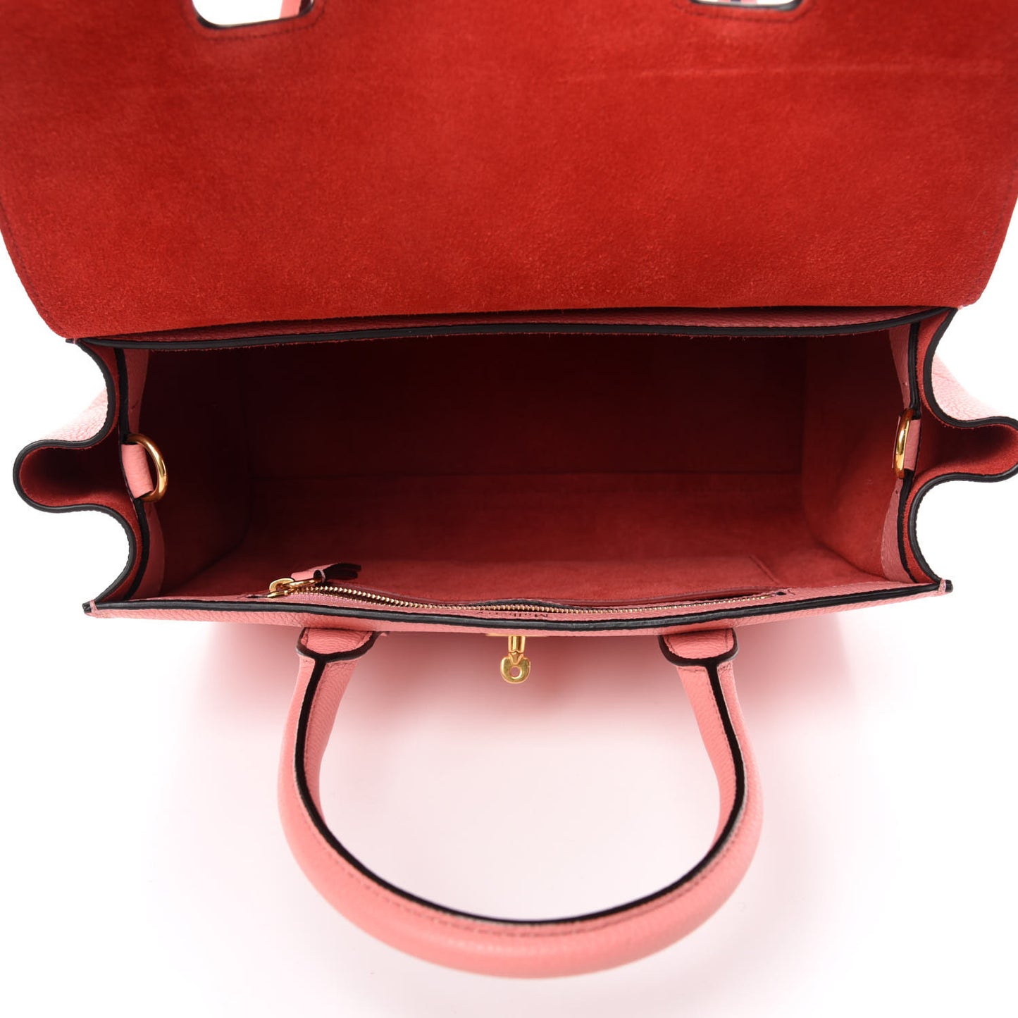 Classic Grain Small New Bayswater Macaroon Pink