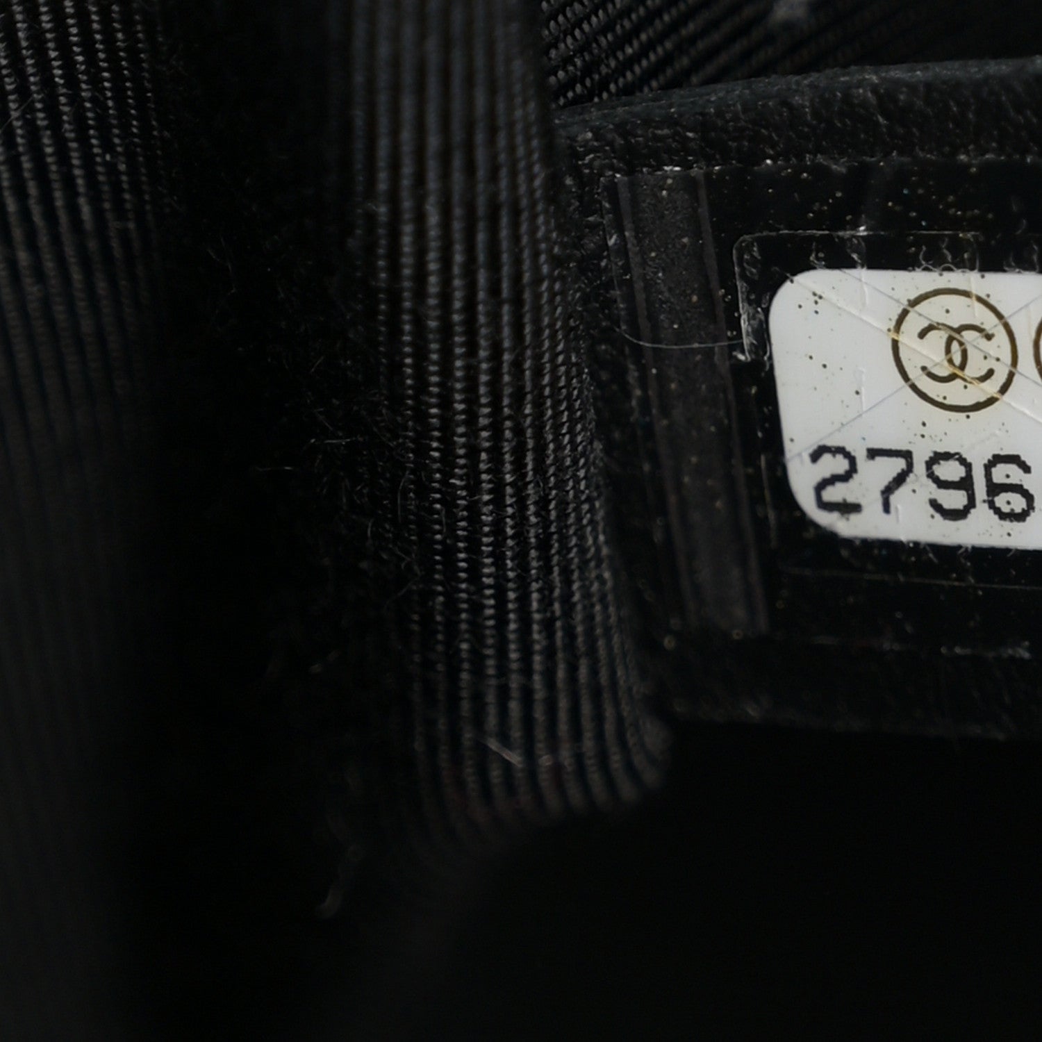 Chanel Calfskin Chevron Quilted Large Statement Flap Black 7 of 10