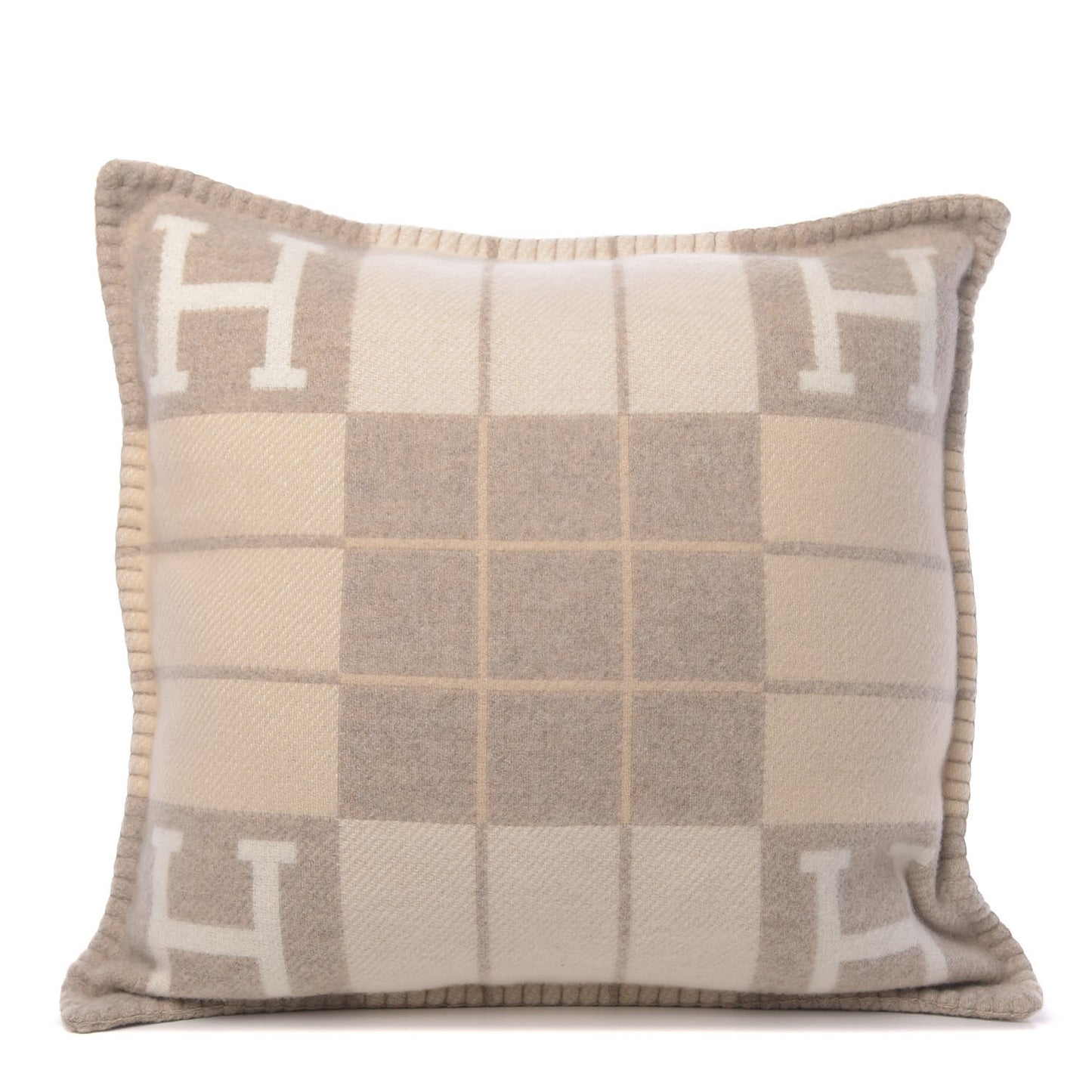 Wool Cashmere Avalon III Pillow PM Coco Camomille