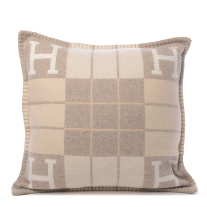 Hermes Wool Cashmere Avalon III Pillow PM Coco Camomille 1 of 5