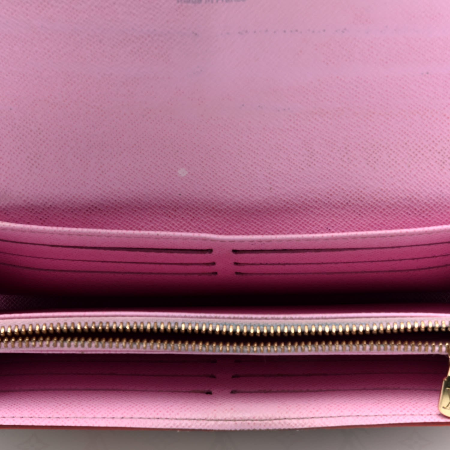 Louis Vuitton Monogram Multicolor Sarah Wallet NM White Litchi 3 of 6