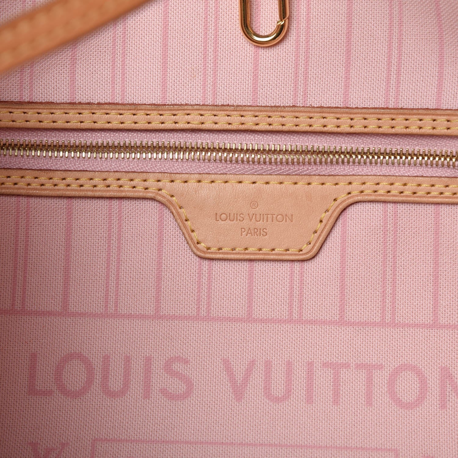Louis Vuitton Damier Azur Neo Neverfull MM Rose Ballerine 6 of 15