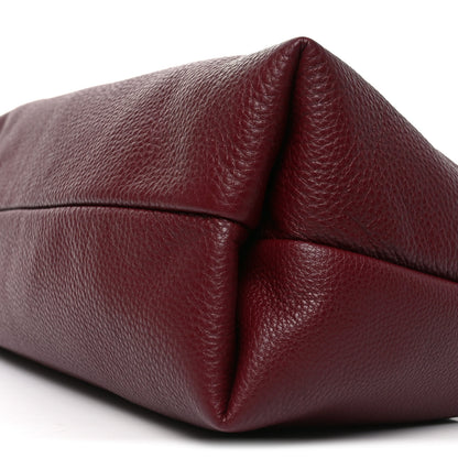 Gucci Grained Calfskin Softbit Maxi Shoulder Bag Rosso 11 of 11