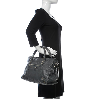Balenciaga Agneau Giant 12 Silver Hardware City Gris Fossile 3 of 10