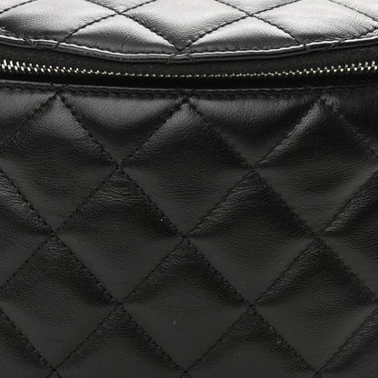 Chanel Calfskin Quilted Waist Belt Bag Black 8 of 10