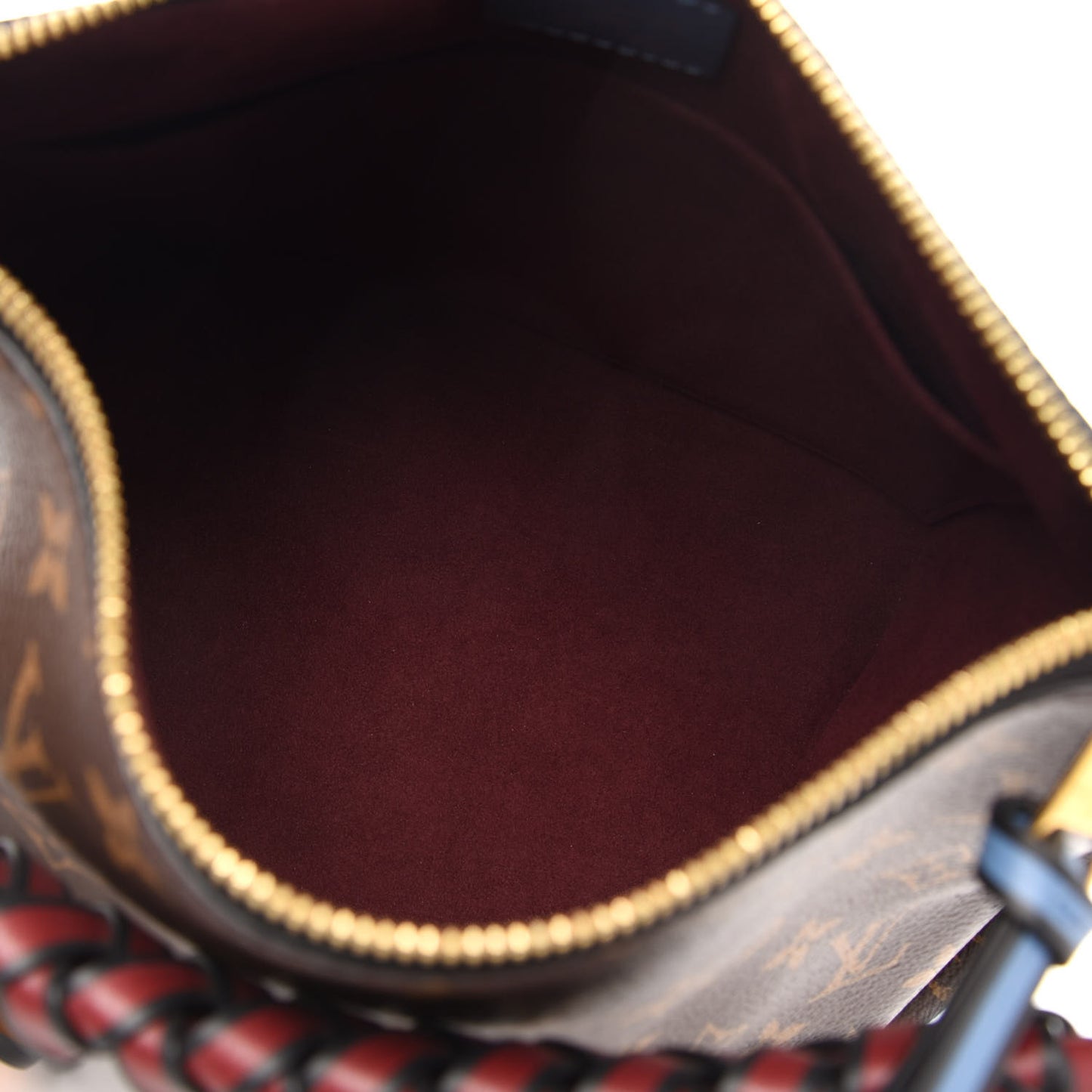 Monogram Beaubourg Hobo Mini Bordeaux Red Peach Safran Blue Jean Blue