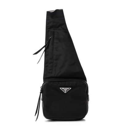 Prada Tessuto Nylon Crossbody Bag Black 1 of 11