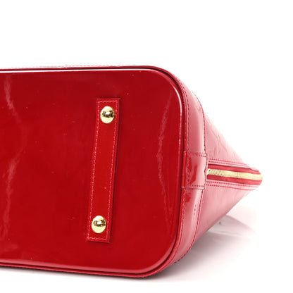 Louis Vuitton Vernis Alma GM Pomme D'Amour 9 of 10