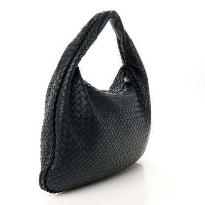 Bottega Veneta Nappa Intrecciato Large Veneta Hobo Black 3 of 11