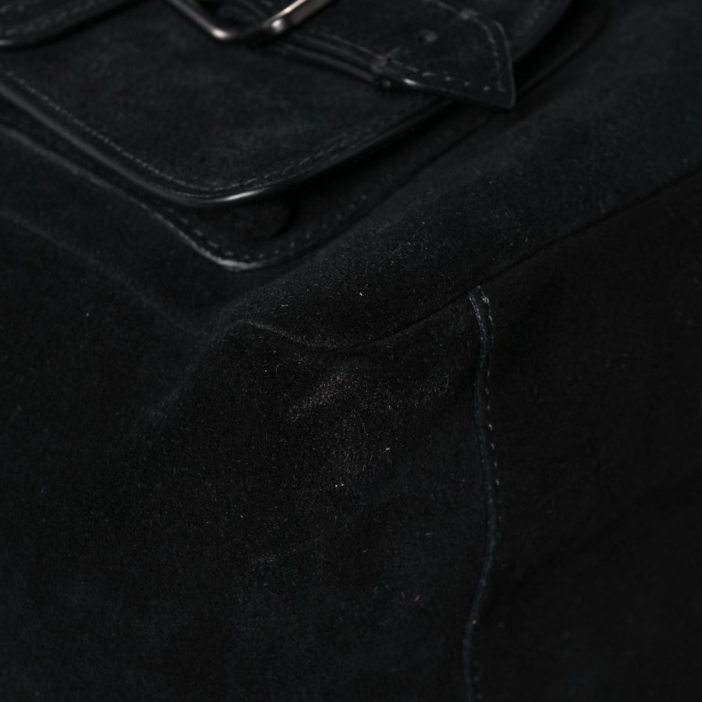 Suede PS1 Backpack Black