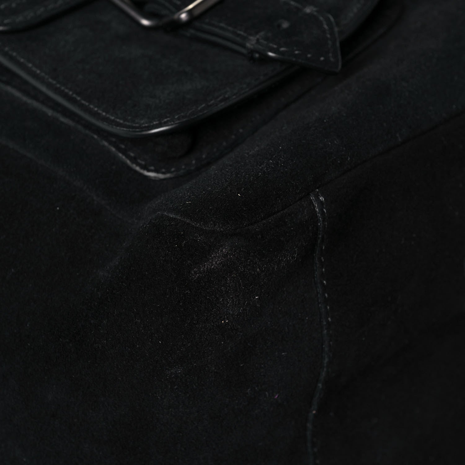 Proenza Schouler Suede PS1 Backpack Black 8 of 12