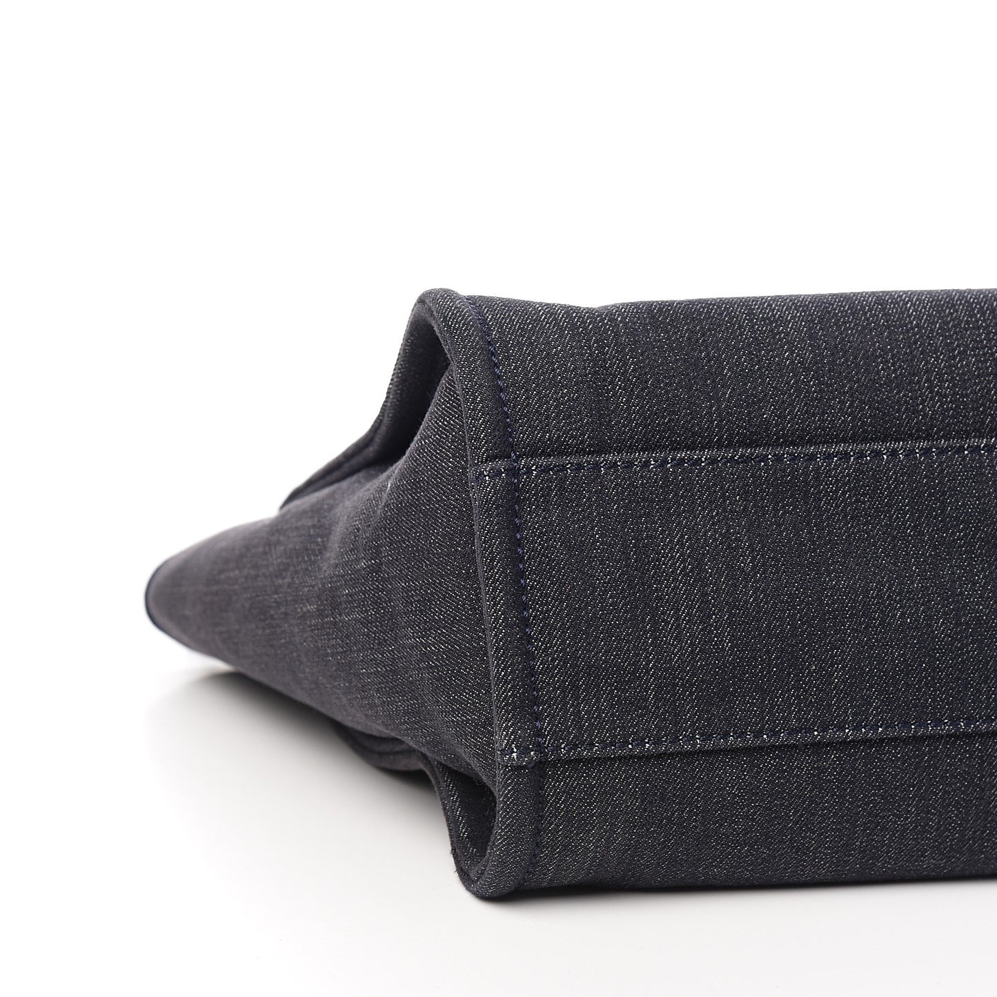 Denim Small Deauville Tote Dark Blue