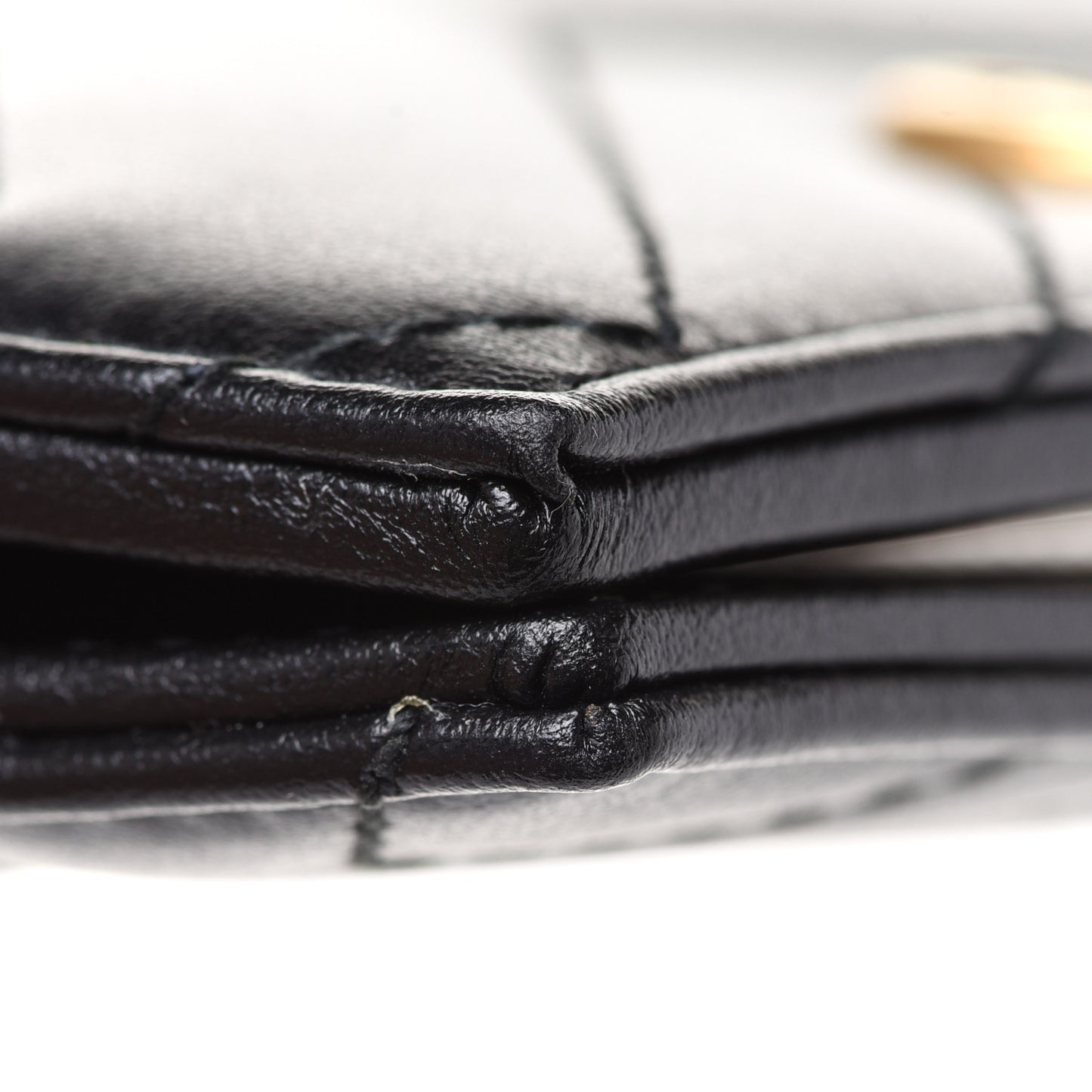 Calfskin Matelasse GG Marmont Passport Case Black