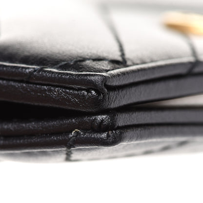Gucci Calfskin Matelasse GG Marmont Passport Case Black 9 of 10