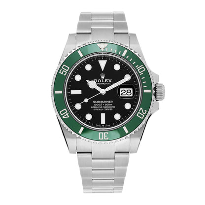 Rolex Stainless Steel 41mm Oyster Perpetual Submariner Date Starbucks Watch Black 126610LV 1 of 5