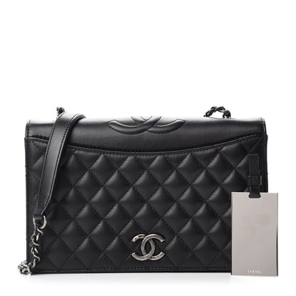 Chanel Calfskin Quilted Small Ballerine Flap Black 3 of 12