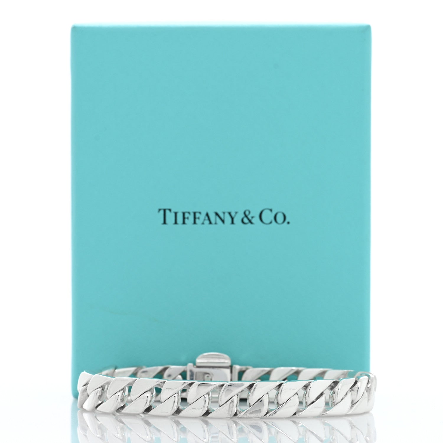 Tiffany Sterling Silver Curb Link Bracelet 4 of 4