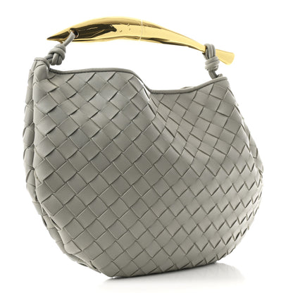 Bottega Veneta Nappa Intrecciato Sardine Bag Agate Grey 4 of 11