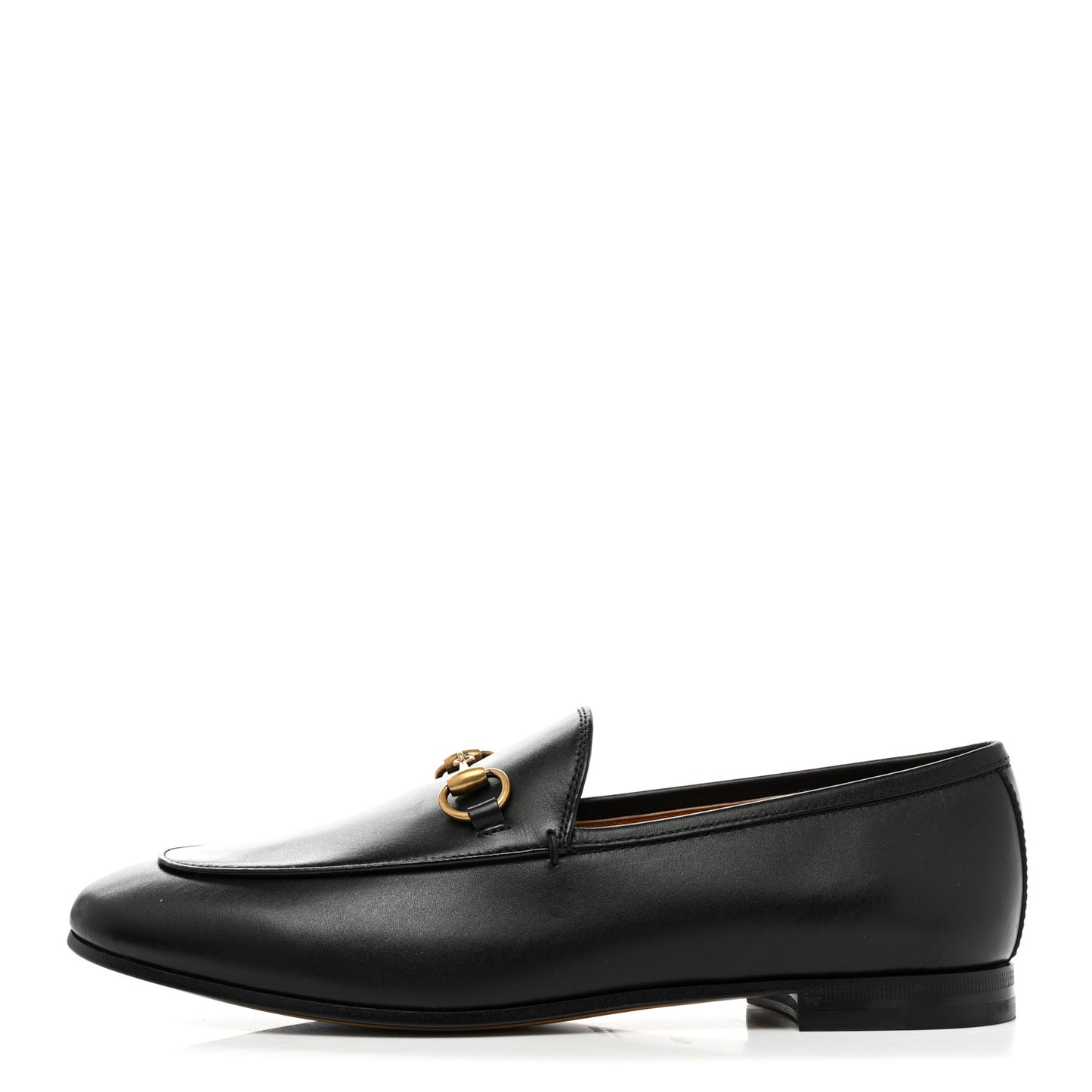 Calfskin Womens Jordaan Loafers 37.5 Black