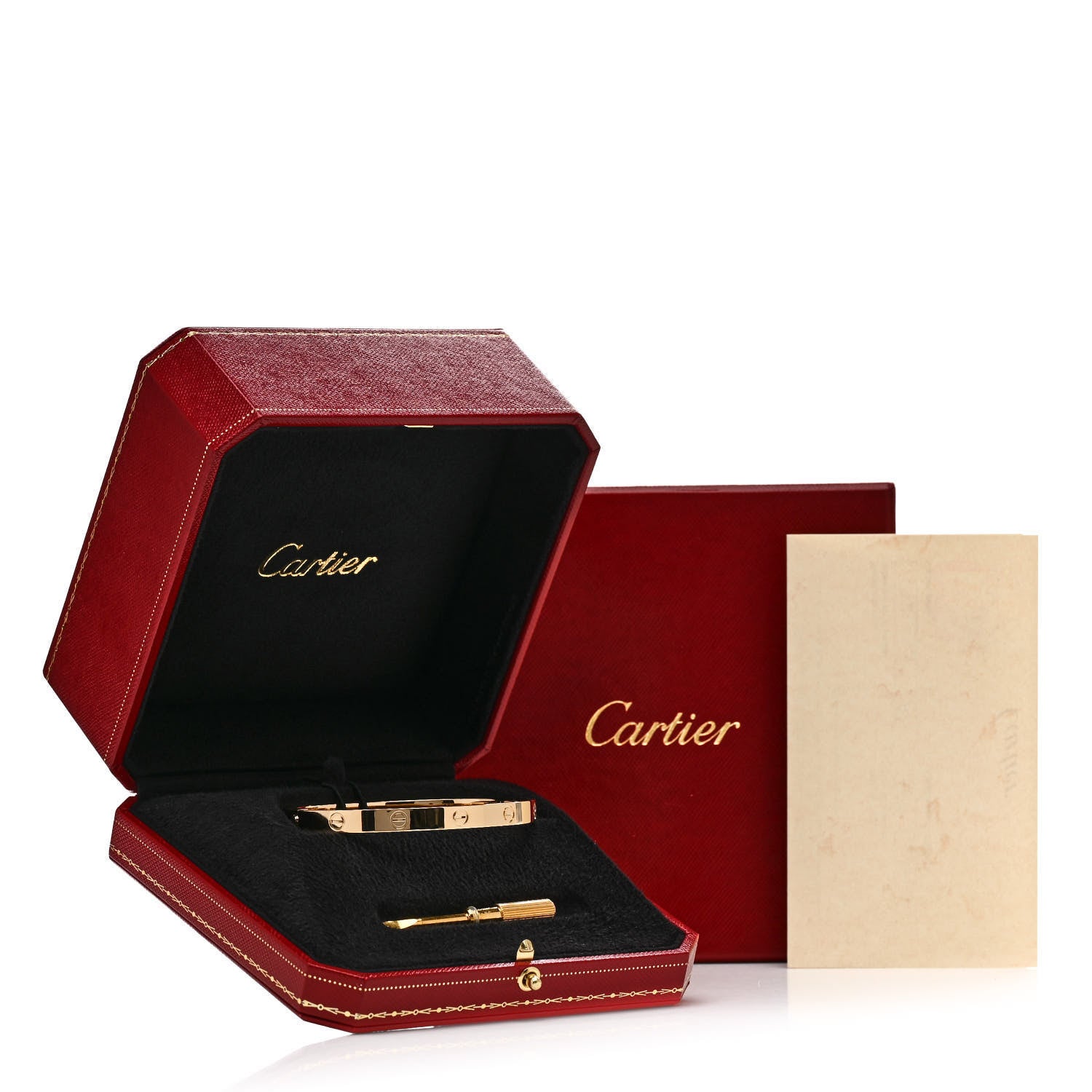Cartier 18K Yellow Gold LOVE Bracelet 16 9 of 9