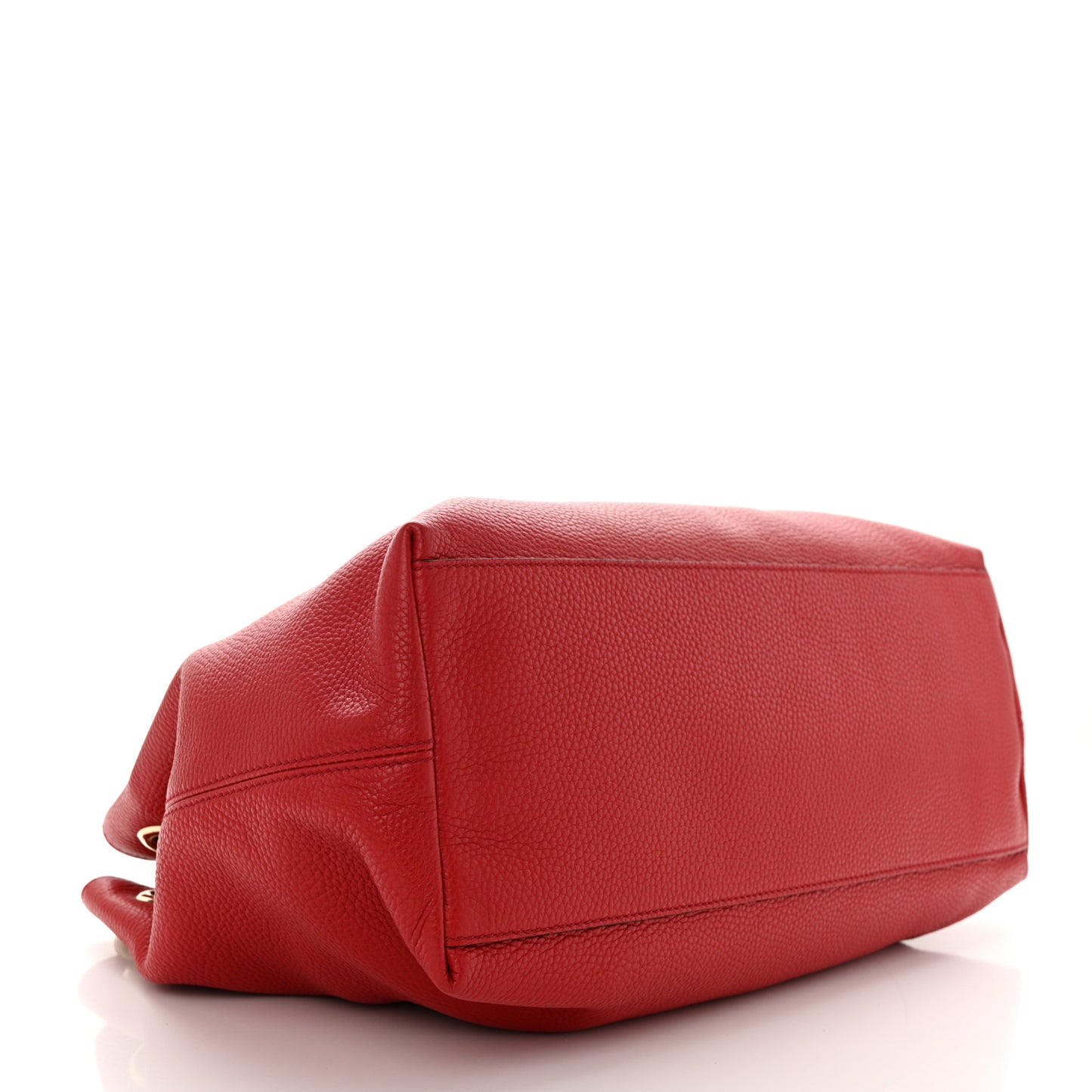 Cellarius Calfskin Medium Soho Chain Shoulder Bag Red